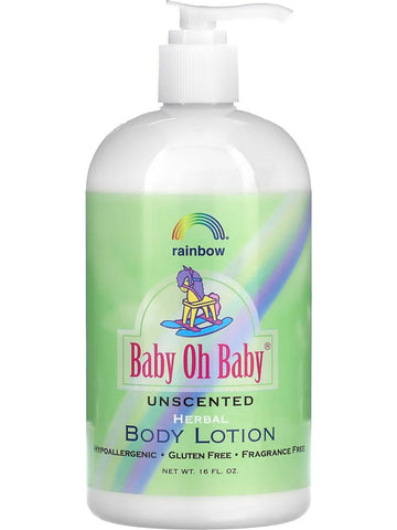 Rainbow Research, Baby Lotion, Unscented, 16 fl oz