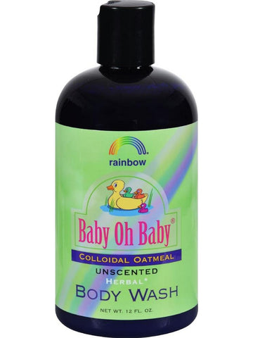 Rainbow Research, Baby Colloidal Oatmeal Body Wash, Unscented, 12 fl oz