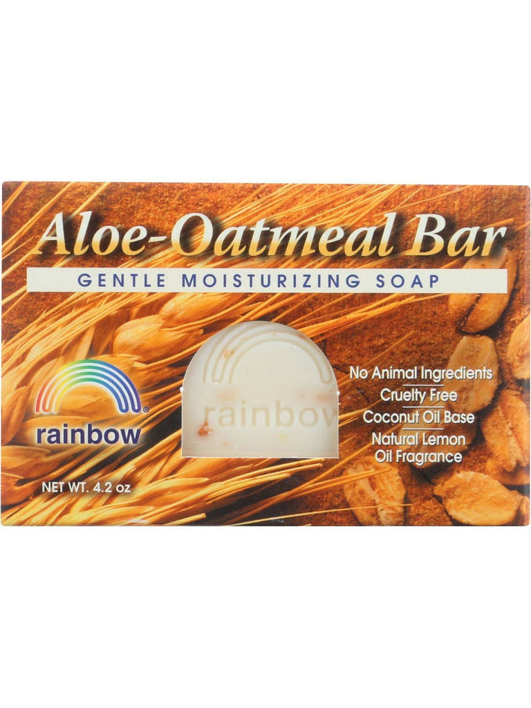 Rainbow Research, Aloe Oatmeal Bar Soap, 4.2 oz