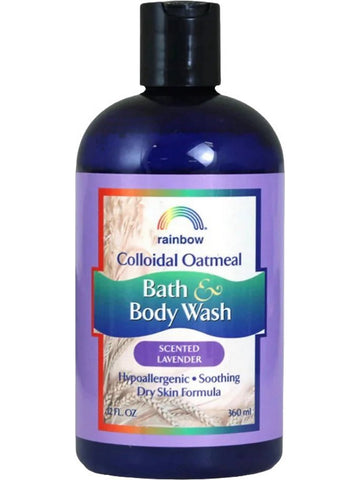 Rainbow Research, Colloidal Oatmeal Bath & Body Wash Lavender, 12 fl oz