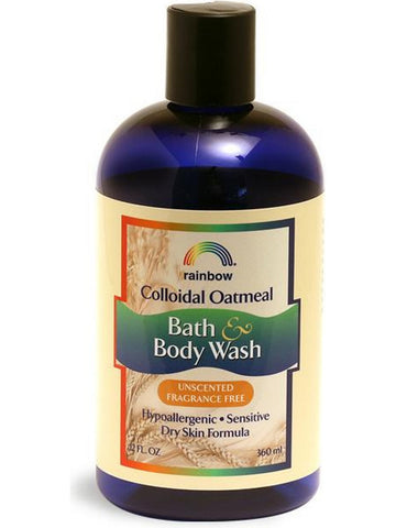 Rainbow Research, Colloidal Oatmeal Bath & Body Wash, Unscented, 12 fl oz