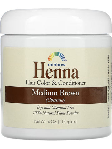 Rainbow Research, Henna, Medium Brown (Chestnut), 4 oz