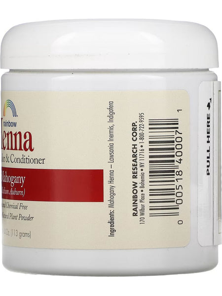 Rainbow Research, Henna, Mahogany (Medium Auburn), 4 oz