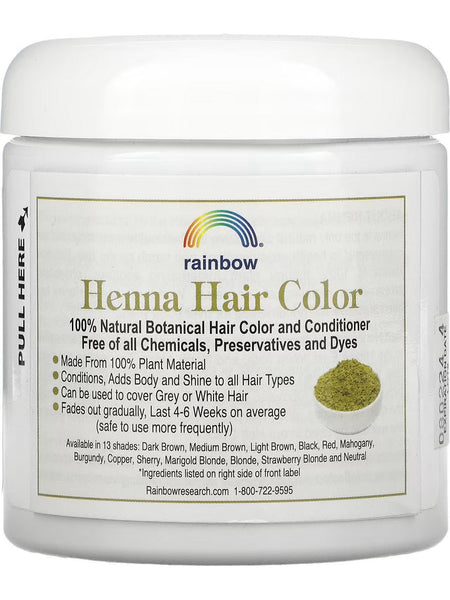 Rainbow Research, Henna, Neutral, 4 oz