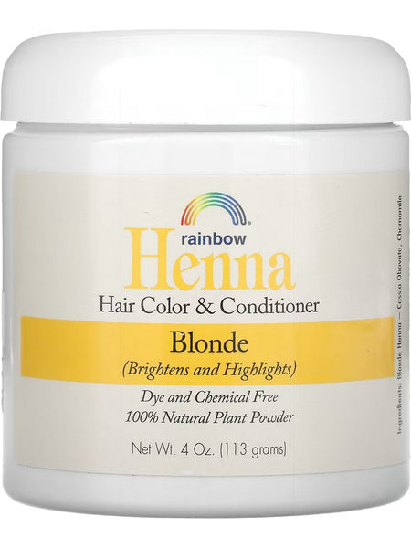 Rainbow Research, Henna, Blonde, 4 oz