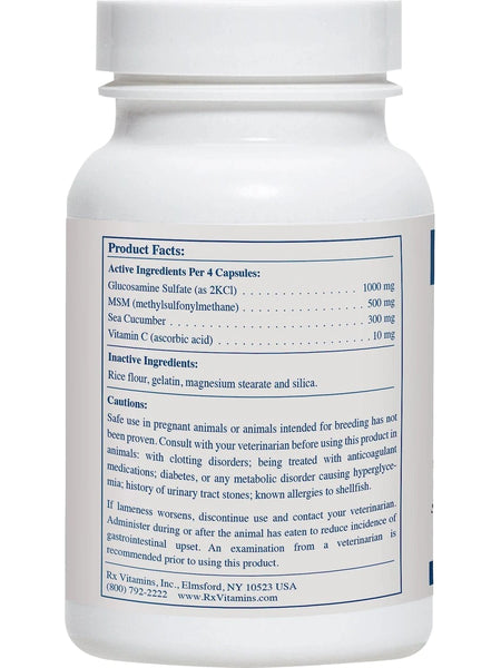 Rx Vitamins for Pets, MegaFlex for Dogs & Cats, 600 Capsules