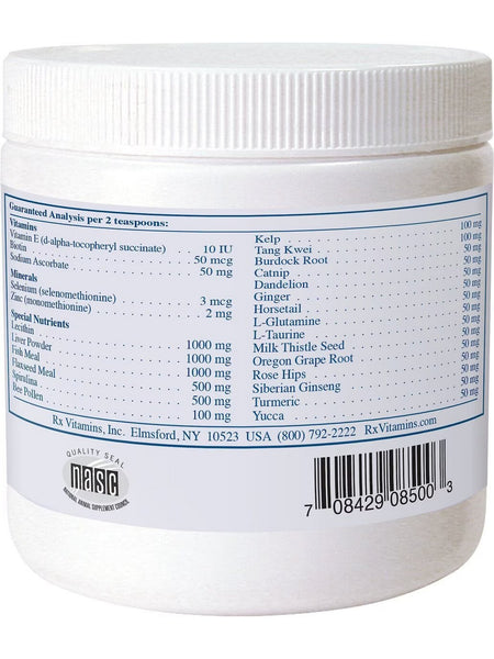 Rx Vitamins for Pets, Nutritional Support for Dogs & Cats, 9.07 oz