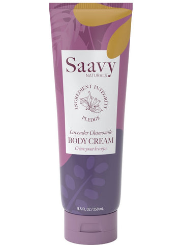 Saavy Naturals, Body Cream, Lavender Chamomile, 8.5 fl oz