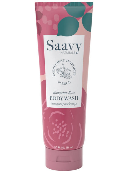 Saavy Naturals, Body Wash, Bulgarian Rose, 8.5 fl oz