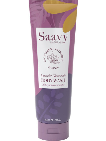 Saavy Naturals, Body Wash, Lavender Chamomile, 8.5 fl oz