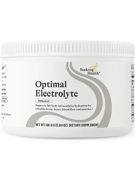 Seeking Health, Optimal Electrolyte, Unflavored, 168 g