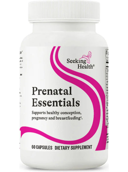 Seeking Health, Prenatal Essentials, 60 vegetarian capsules