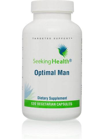 Seeking Health, Optimal Man, 120 vegetarian capsules