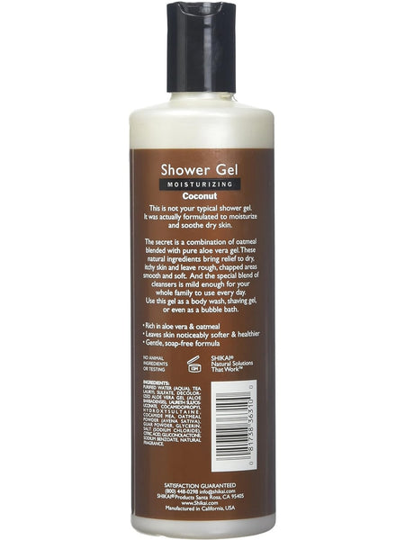 ShiKai, Moisturizing Shower Gel, Coconut, 12 fl oz