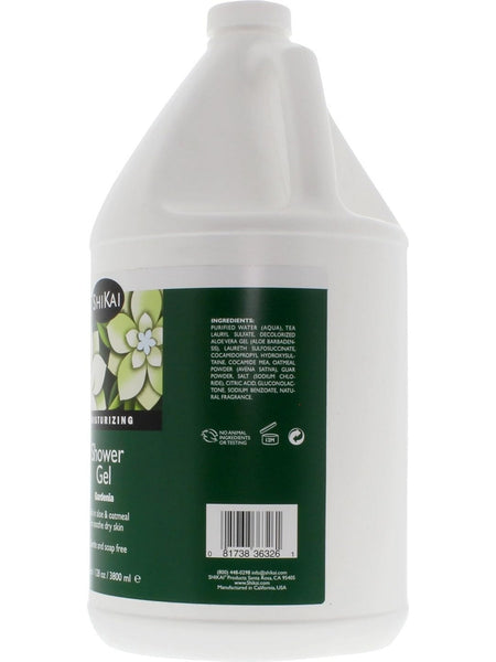 ShiKai, Moisturizing Shower Gel, Gardenia, 1 gallon