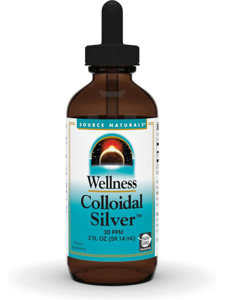 Source Naturals, Wellness Colloidal Silver 30 ppm, 2 fl oz