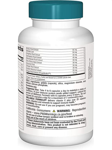 Source Naturals, Wellness Formula, 60 ct