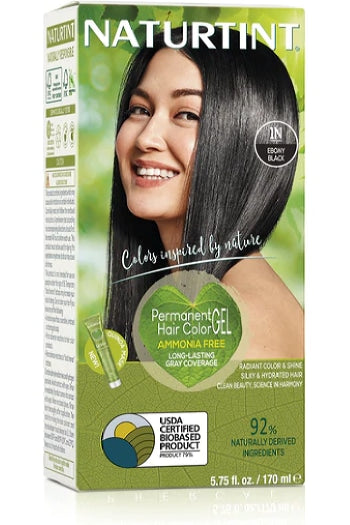 Naturtint Hair Color, Naturtint 1N, Ebony Black