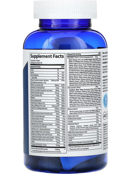 Trace Minerals, Complete Foods Multi, 240 Tablets