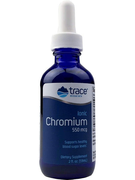 Trace Minerals, Ionic Chromium, 550 mcg, 2 fl oz