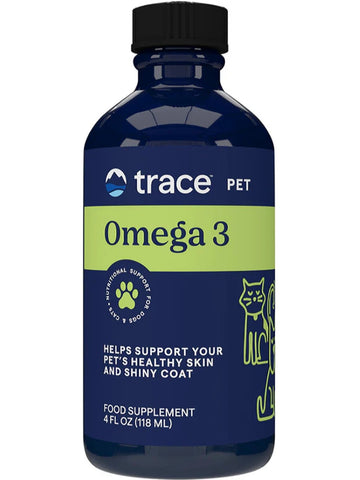 Trace Minerals, Pet Omega 3, 4 fl oz