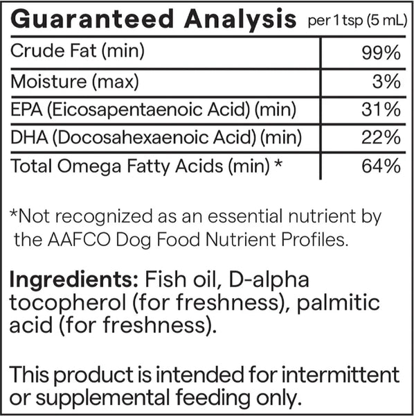 Trace Minerals, Pet Omega 3, 4 fl oz