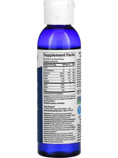 Trace Minerals, ConcenTrace Trace Mineral Drops, 4 fl oz