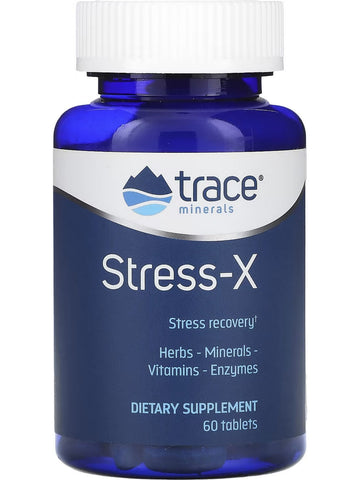 Trace Minerals, Stress X, 60 Tablets