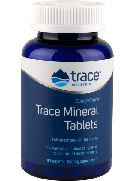 Trace Minerals, ConcenTrace Trace Mineral Tablets, 90 Tablets