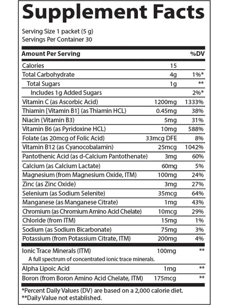 Trace Minerals, Electrolyte Stamina Power Pak, Tangerine, 30 Packets