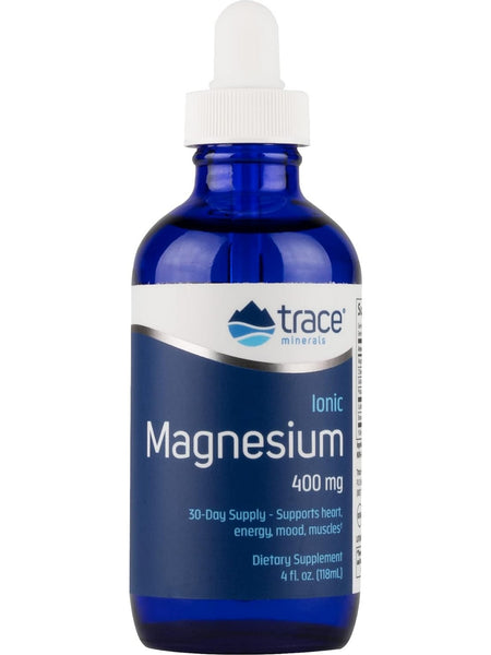 Trace Minerals, Ionic Magnesium, 400 mg, 4 fl oz