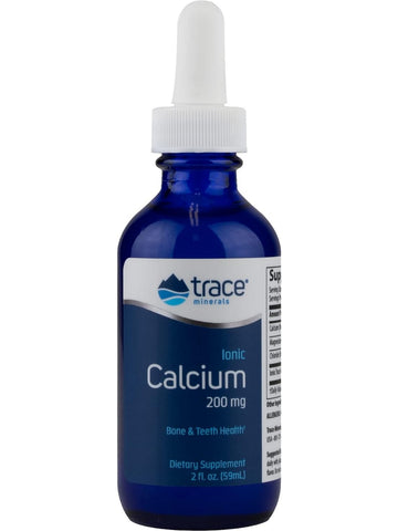 Trace Minerals, Ionic Calcium, 200 mg, 2 fl oz