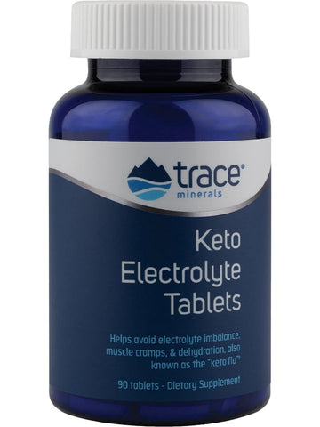 Trace Minerals, KETO Electrolyte Tablets, 90 Tablets