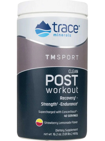 Trace Minerals, TMSPORT, Clean Post Workout, 16.2 oz