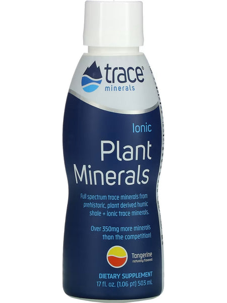 Trace Minerals, Ionic Plant Minerals, 17 fl oz