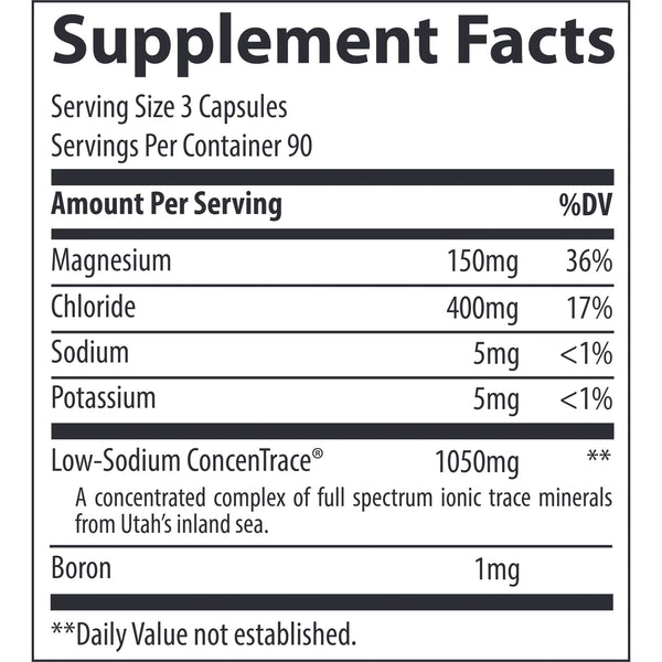 Trace Minerals, ConcenTrace Trace Mineral Capsules, 270 Capsules