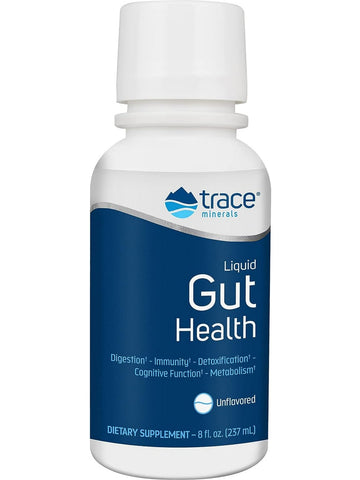 Trace Minerals, Liquid Gut Health, Unflavored, 8 fl oz