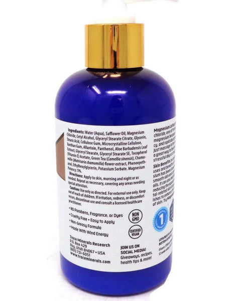 Trace Minerals, TMskincare, Magnesium Lotion, 8 fl oz