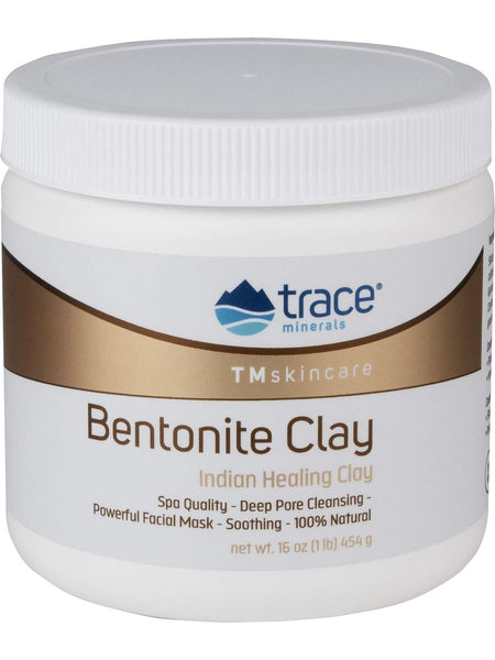 Trace Minerals, TMskincare, Bentonite Clay, 16 oz