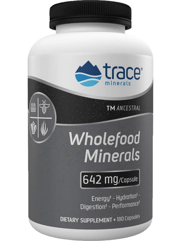 Trace Minerals, TMAncestral Wholefood Minerals, 180 Capsules