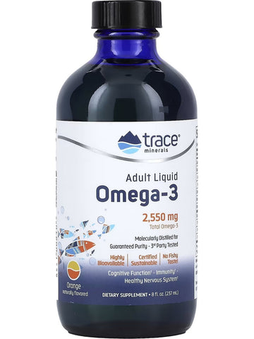 Trace Minerals, Adult Liquid Omega3, 8 fl oz