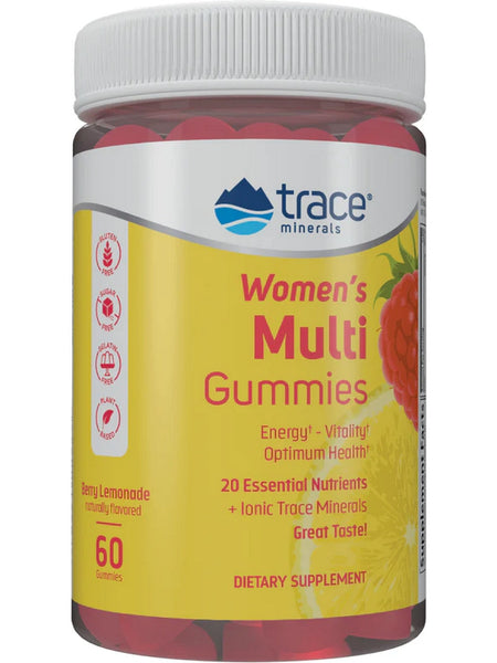 Trace Minerals, Women's Multi Gummies, Berry Lemonade, 60 Gummies