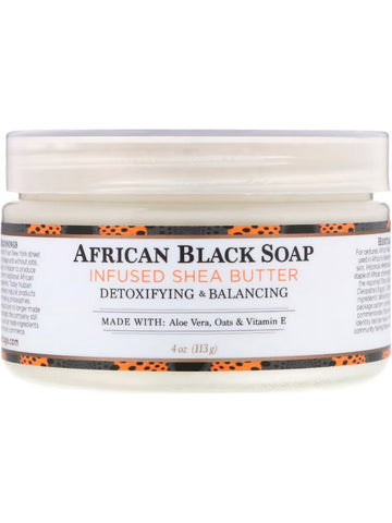 Nubian Heritage, African Black Soap Infused Shea Butter, 4 oz