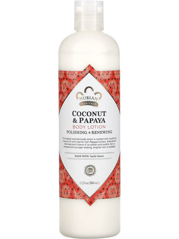 Nubian Heritage, Anti-Aging Lotion Coconut & Papaya, 13 fl oz