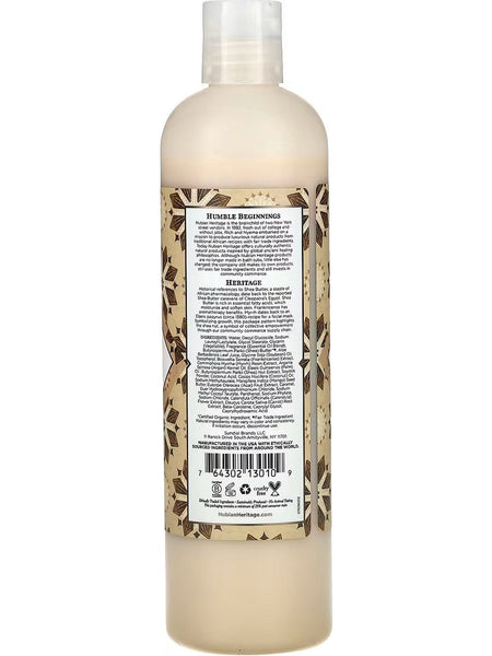 Nubian Heritage, Body Wash Raw Shea Butter, 13 oz