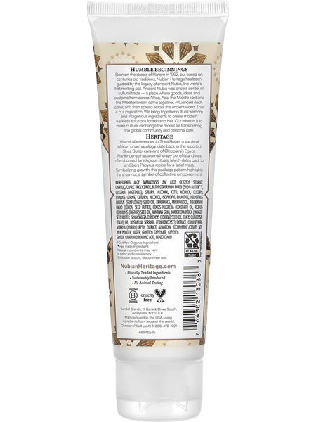 Nubian Heritage, Hand Cream Raw Shea Butter, 4 oz