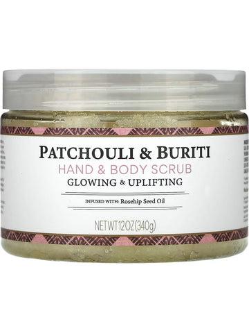 Nubian Heritage, Patchouli Bath & Body Scrub, 12 oz