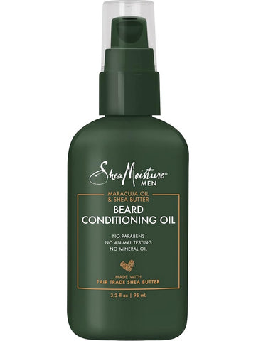 SheaMoisture, Men, Maracuja Oil and Shea Butter, Beard Conditioning Oil, 3.2 fl oz