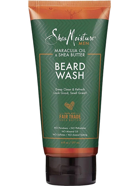 SheaMoisture, Men, Maracuja Oil and Shea Butter, Beard Wash, 6 fl oz