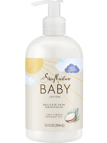 SheaMoisture, Baby Lotion, 100% Virgin Coconut Oil, 13 fl oz